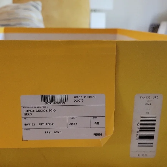 Fendi Black Boots - Picture 2 of 12